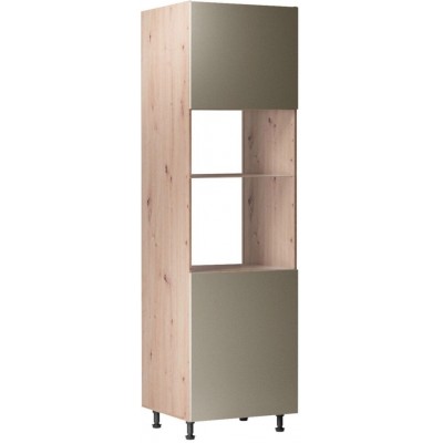 Virtuvės spinta LNG2-BP BEIGE D60PM-P/L orkaitei (Dab Artisan/Beige) 